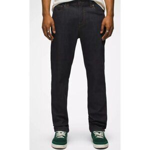 Prana Bridger Jeans in Black Out Denim Men's Size 34" x 30" New With Tags!